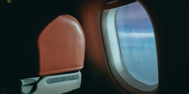 Airplane Window Shade Up