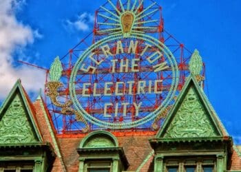 Scranton The Electric City Sign